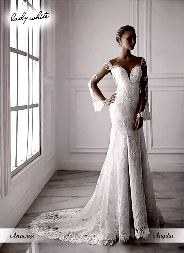 Свадебное платье Райские облака 02