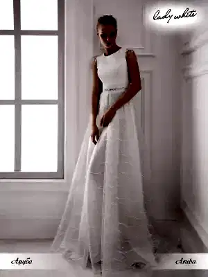 Свадебное платье Райские облака 03